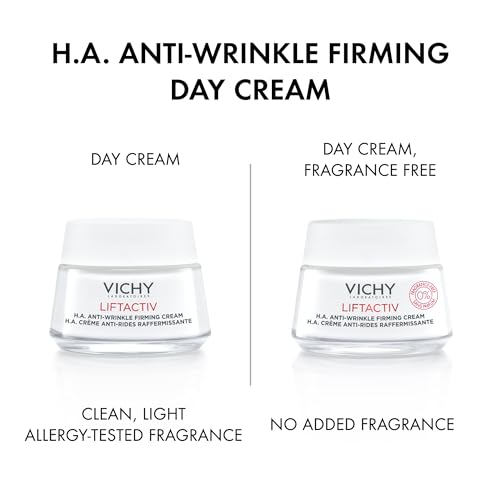 VICHY LiftActiv H.A. Anti-Wrinkle Firming Face Cream with Vitamin C - Light Fragrance