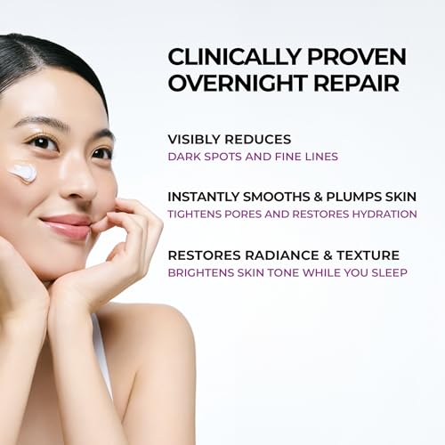 Niacinamide Overnight Sleep Mask with Hyaluronic Acid & Ceramides - 50ml