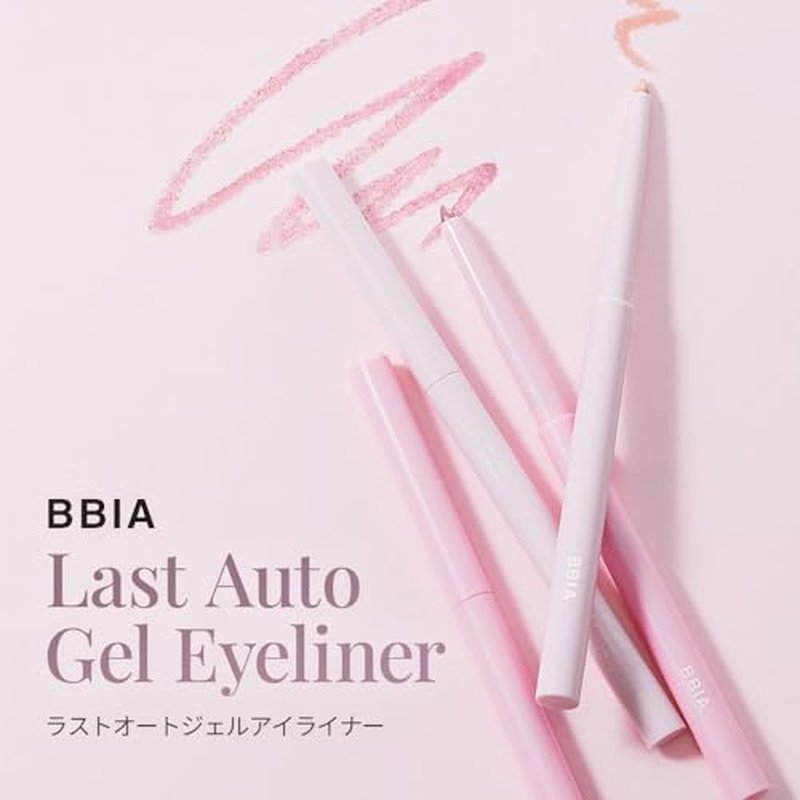 BBIA Last Auto Gel Eyeliner 17 Color ? Multi-Use Longwear & Waterproof Mechanical Eye Liner Easy Drawing with Smooth Texture Smudge-Resistant Shadow & Glitter Vegan Korea Eye Makeup (14 ALMOND BEIGE)