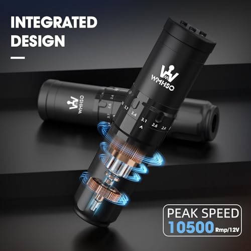 Cordless Rotary Tattoo Practice Kit with 1500mAh Pen for Beginners