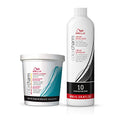 Hair Color Developer and Lightener Kit - 15.4 oz Cream Developer & Dust-Free Powder