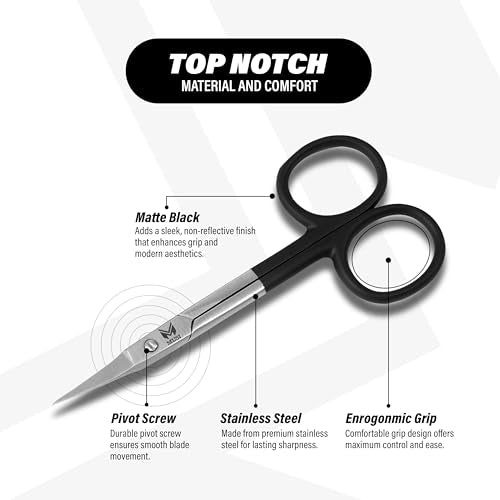 MUSI tweezers Shape Eyebrows & Remove Facial Hair, Ingrown Hair, Chin & Splinters ? Expert Tweezers Kit with Eyebrow Scissor, Professional Multipurpose tweezers kit, Stainless Steel Men & Women