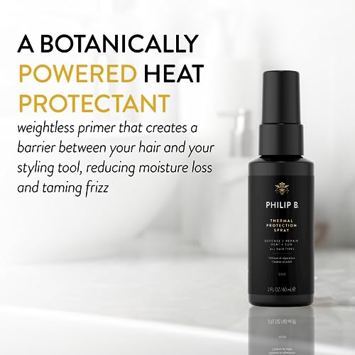 PHILIP B. Thermal Protection Hair Spray 2 oz - Lightweight Heat & Color Shield
