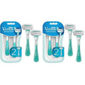Gillette Venus Extra Smooth Sensitive Razor for Women | Disposable | For Sensitive Skin | 2 Count | Pack of 2