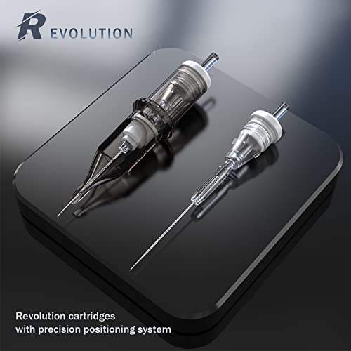 EZ Tattoo Cartridge Needles Assorted 50Pcs #12 Mixed for Rotary Pen Machines Variation of Mixed-12-RL/RS/M1/RM