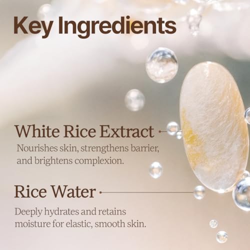 Rice Wash-Off Facial Mask - Hydrating & Soothing Korean Skincare (Variation of THIS listing)