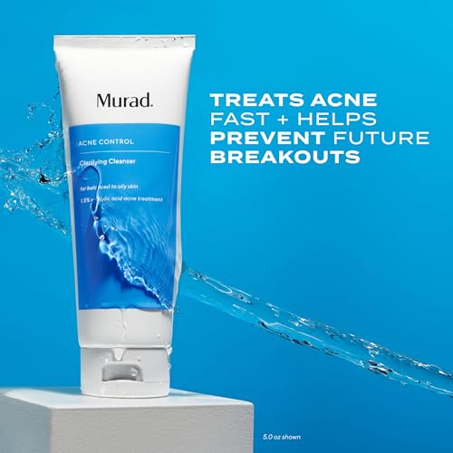 Murad Acne Control Clarifying Cleanser Salicylic Acid 16.9 Fl Oz