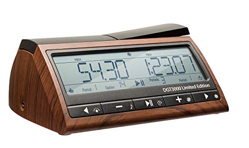 Limited Edition Wooden Chess Timer - FIDE Approved Digital Clock