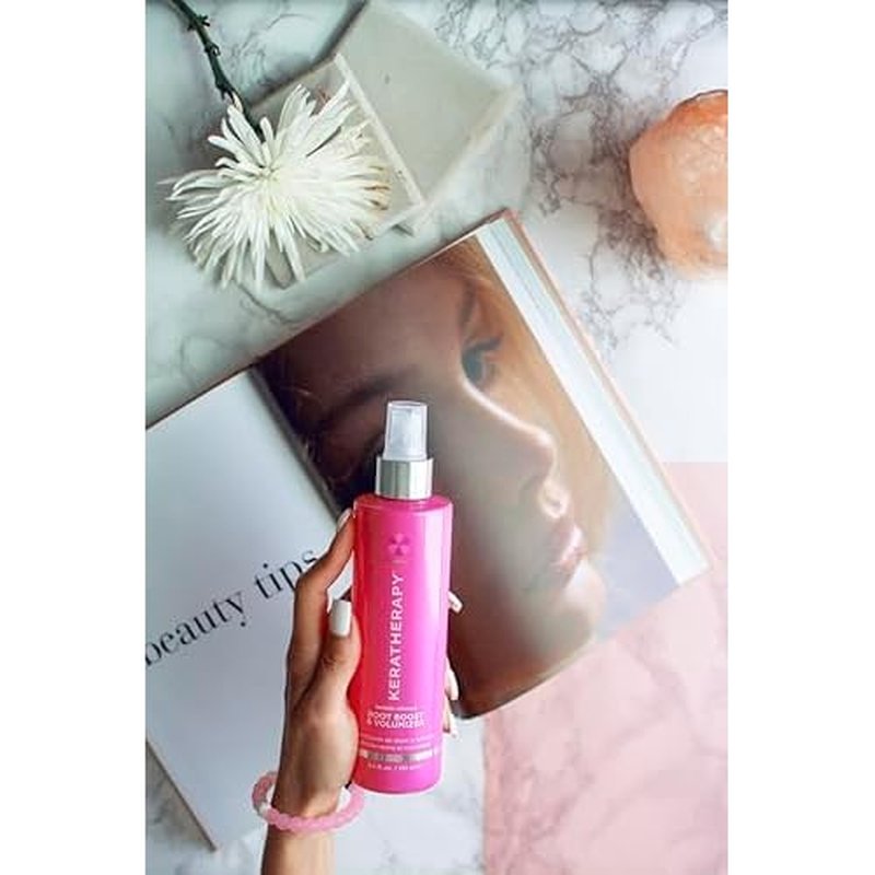 Keratherapy Keratin Infused Volume Root Boost and Volumizer Spray, 8.5 fl. oz., 251 ml - Root Booster for Hair Volume with Kerabond Technology, Hemp Seed Oil, Sea Kelp, & Hydrolyzed Silk
