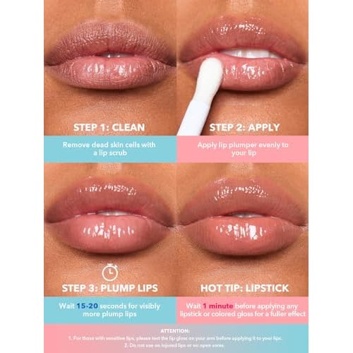 SHEGLAM Plump Addict Hot & Cold Gloss Duo 2 Pcs/Set Instant Volumising Lip Gloss Set High Shine Finish Moisturizing Lip Plumper Gloss Kit