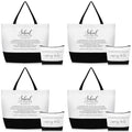 Guidance Counselor Gifts School Counselor Appreciation Gift Canvas Tote Bag Makeup Cosmetic Bag