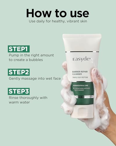 Deep Pore Facial Cleanser with Salicylic Acid & Hydrating Ingredients - Skin Barrier Repair