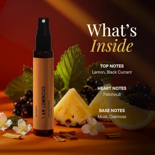 Aromafume I Am Luminous Non-Alcoholic Perfume Spray 10ml Travel Size - Essential Oil Fragrance