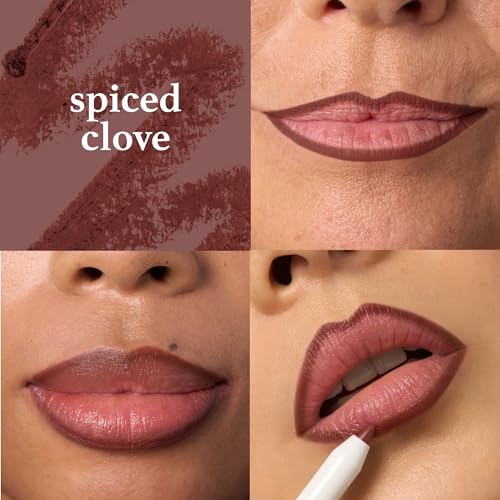 Julep It's Balm: Tinted Lip Balm + Buildable Color, Sahra Sunset & With a Trace Retractable Long-Lasting Lip Liner, Spiced Clove