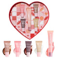 MCoBeauty Sweetheart Peptide Lip Treatment Set - Peptide Lip Gloss Balm & Tint Kit - Juicy Lip Glaze Gift Set with Peptides & Shea Butter for Dry Lips, Sugary-Sweet Scents, Cruelty Free Lip Care