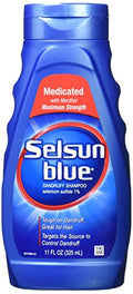Medicated Dandruff Shampoo - Selsun Blue 11 Fl Oz Pack of 2
