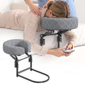 CALLRIOTUS Grey Adjustable Massage Headrest for Bed & Spa, Face Cradle