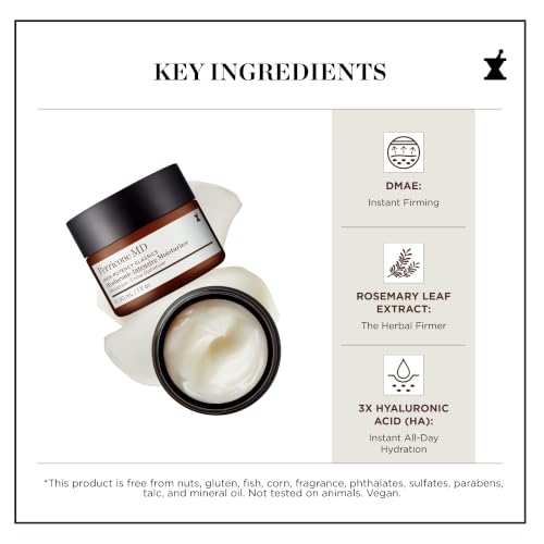 Perricone MD Hyaluronic Intensive Moisturizer 1 oz – Oil-Free Anti-Aging Face Cream