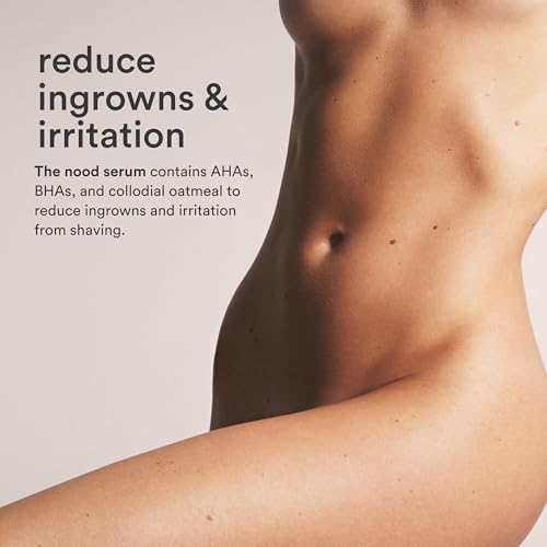 Nood Serum After Shave & Ingrown Hair Treatment - 3.3 Fl Oz - Soothes & Slows Regrowth
