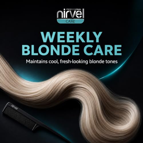 Blonde Hair Mask - Violet Toning & Deep Repair - Keratin Moisturizing Treatment - Variation of THIS listing