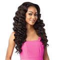 Sensationnel Instant Weave Half Wig T1B/4 - Synthetic High Heat Fiber, Adjustable Cap