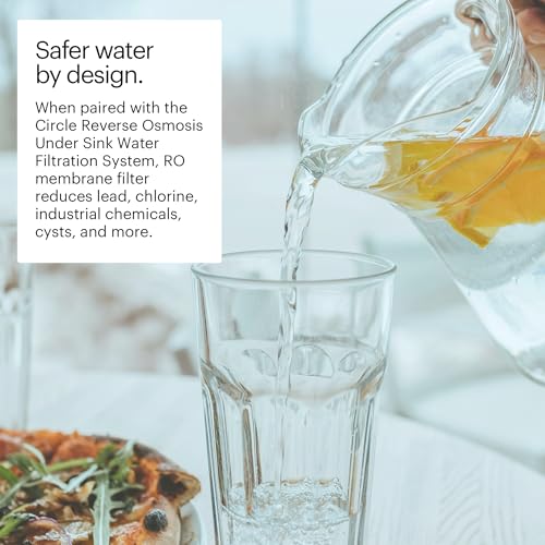 Water Filter Replacement for Reverse Osmosis System - Lasts 24 Months