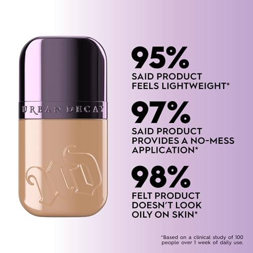 Urban Decay Face Bond Self-Setting Waterproof Foundation 1 Fl Oz Shade 10 - Light Neutral with 3% Niacinamide