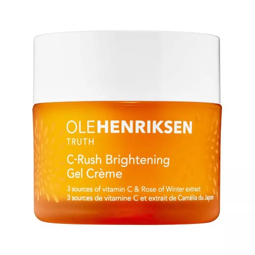 Vitamin C Brightening Gel Cream - Hydrating Facial Moisturizer 1.7 Oz