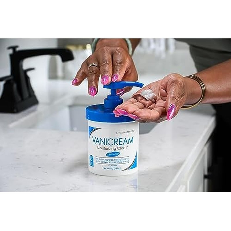 AmLactin Daily Nourish 12% - 14.1 oz Body Lotion and Vanicream Moisturizing Skin Cream - 16 fl oz
