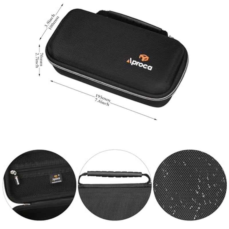 Aproca Hard Case Compatible with WAHL Groomsman Corded Cordless Beard Trimmer Grooming Kit, Storage Portable Bag (Case Only)