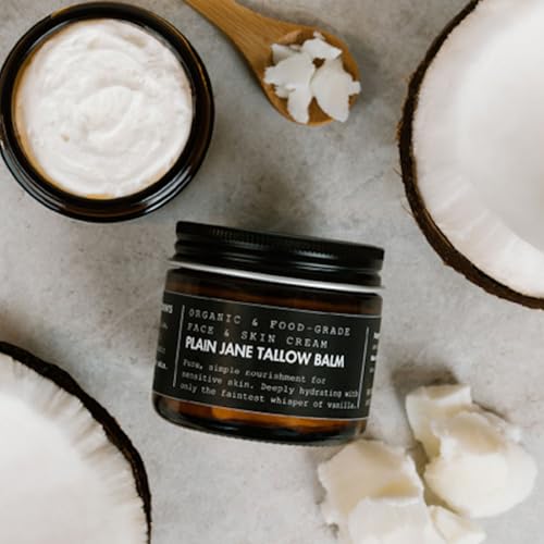 Face Moisturizer & Glow Balm – Hydrating Tallow & Natural Makeup Primer