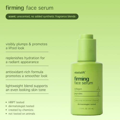 Elastalift Collagen Facial Serum 1.75 Fl Oz Pack of 2 - Firming, Lifting & Hydrating