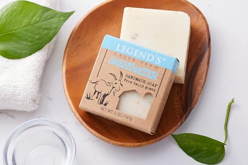 Legend's Creek Sweetwater Goat Milk Soap Bars – 5 oz x3 Pack