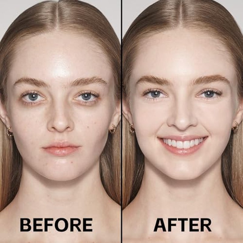 Matte Foundation Stick Makeup, Full Coverage Foundation Stick, Long Lasting, Concealer And Contour With Built In Applicator