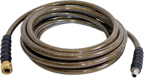 50ft Pressure Washer Hose 3/8 Inch 4500 PSI Cold Water Heavy Duty Extension