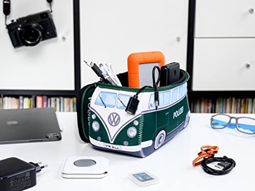 Small VW T1 Bus Camper Toiletry Bag - Compact Waterproof Cosmetic Case
