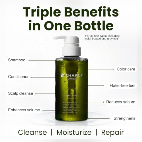 Men's Amino Acid Shampoo for Thinning Hair & Scalp Care - 300ml