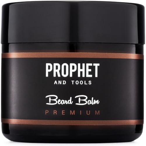Prophet and Tools Organic Beard Balm 2.11oz - 12-Hour Hold & Hydration for All Beard Types