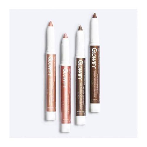 SeneGence Glowify Long-Lasting Eyeshadow Stick, Champagne, Multi-Use Highlighter for Eyes, Cheeks, Brow Bone, Effortless Application with Smooth, Velvety Finish