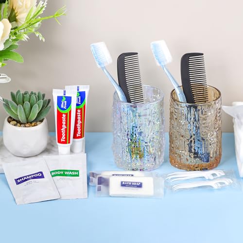 Bulk 25 Hygiene Kits for Homeless - Travel Toiletry Sets with Soap, Toothbrush, Toothpaste & More