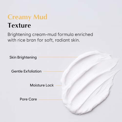 Rice Face Mask Hydrating & Smoothing Pore Clearing Wash Off Pack 3.38fl oz