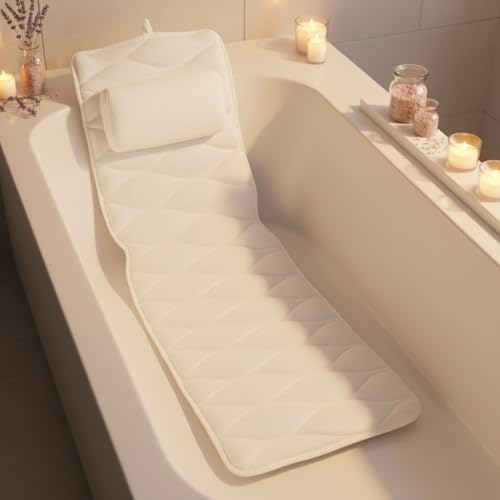 Full Body Bath Pillow - Ultra-Soft Bathtub Cushion for Relaxing Spa Experience - Variation of THIS listing