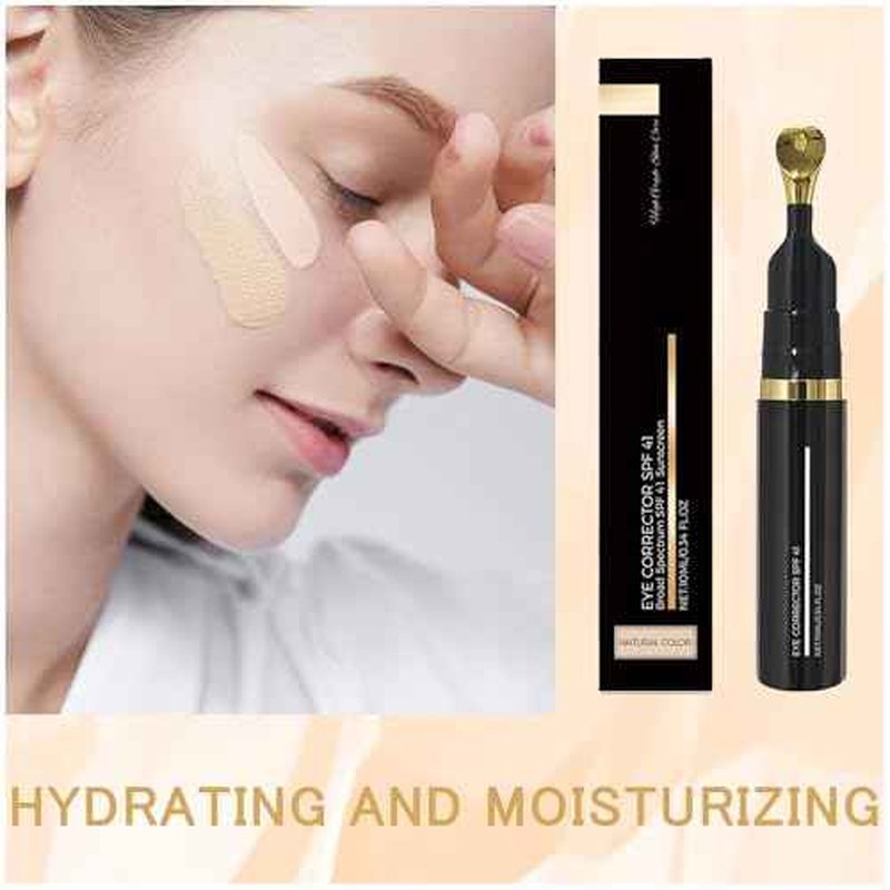 Eye Corrector, Under Eye Color Corrector For Dark Circles, SPF 41 Eye Cream, Moisturizing Essence Cream