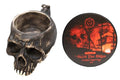 Men's Shaving Kit with Skull Lather Bowl and Natural Shaving Cream