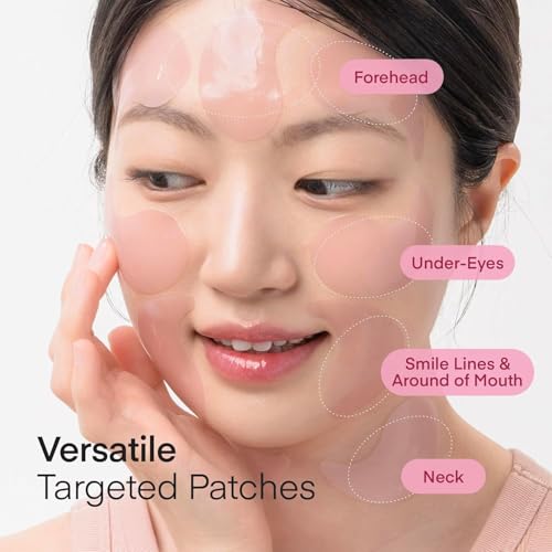 Terez & Honor Collagen Face Mask & Eye Patches Set - 64 Count Hydrating Skin Care