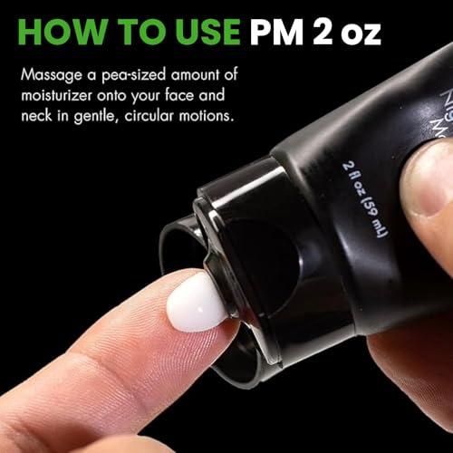 Men's Face Moisturizer Set - AM & PM Sensitive Skin Hydrating & Anti-Aging