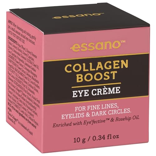 Essano Collagen Boost Eye Cream - 10g Natural Eye Treatment for Fine Lines & Dark Circles