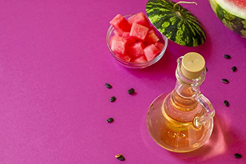 Watermelon Seed Oil - Pure Cold Pressed Carrier Oil for Skin Hair Nails 8 oz