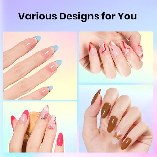 Beetles Gel Nail Polish Kit with UV Light - 54 Pcs, 32 Colors, Nail Art Set - Variation A Multicolor 32-54