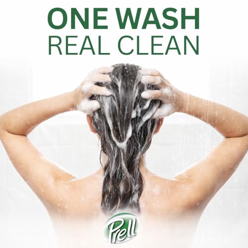 Prell Original Green Shampoo ? Classic Clean Deep Cleansing Shampoo for Men & Women | 13.5 oz | 5 Pack